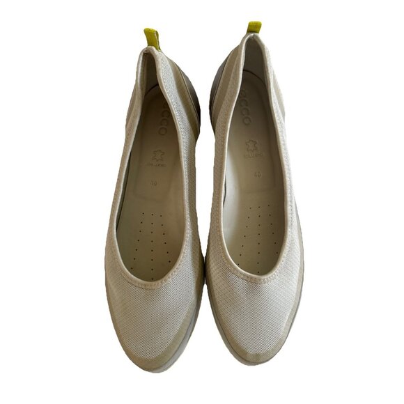 ECCO Women's Sense Light Ballerina Flat Fashion Sneaker Size 8.5 - Picture 1 of 10